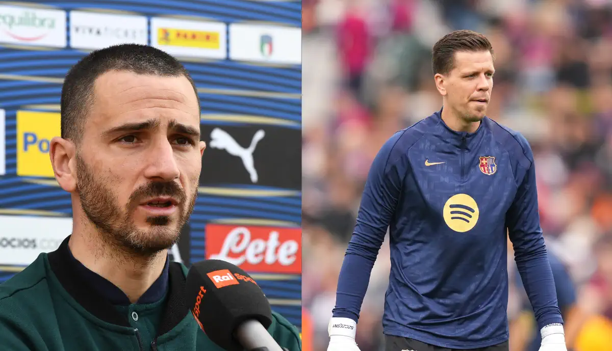 Extra Benfica: Bonucci deixa 'farpa' a Szczęsny: "Trancava-se na casa de banho"