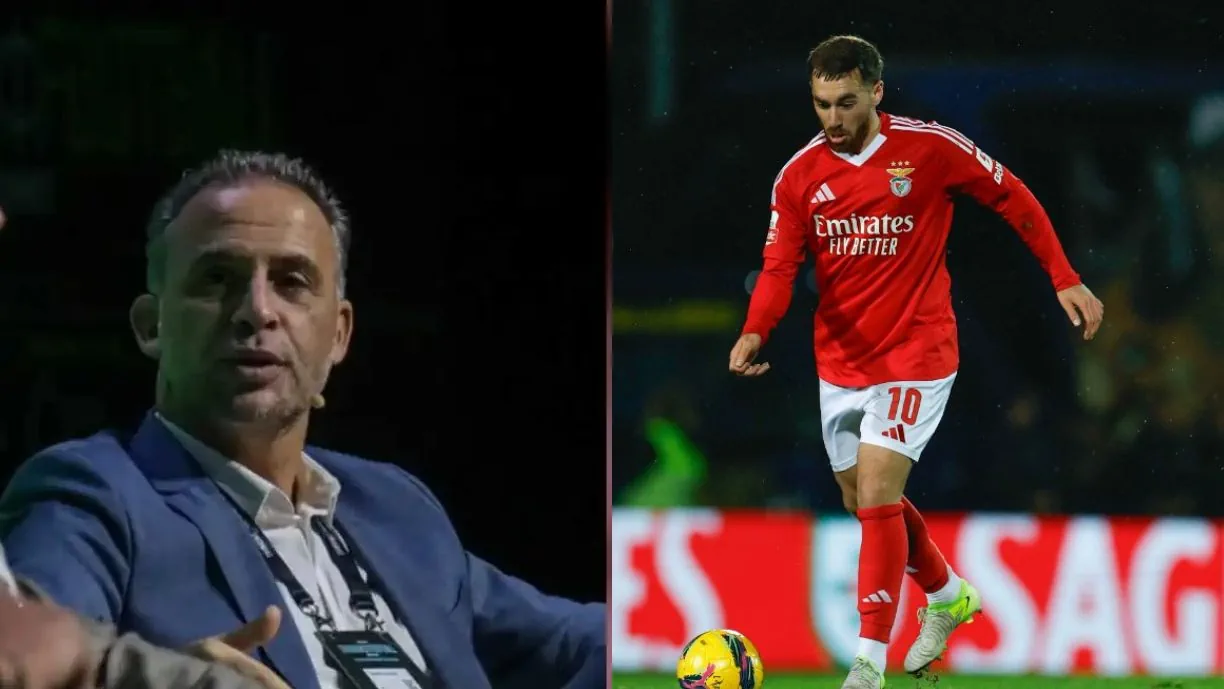 Duarte Gomes acabou por falar sobre o lance entre Kokçu e Chico Lamba, no Arouca - Benfica