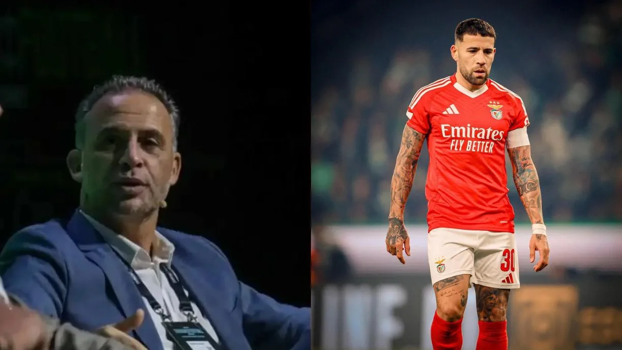 Duarte Gomes acabou por falar sobre o amarelo de Otamendi, no Sporting - Benfica