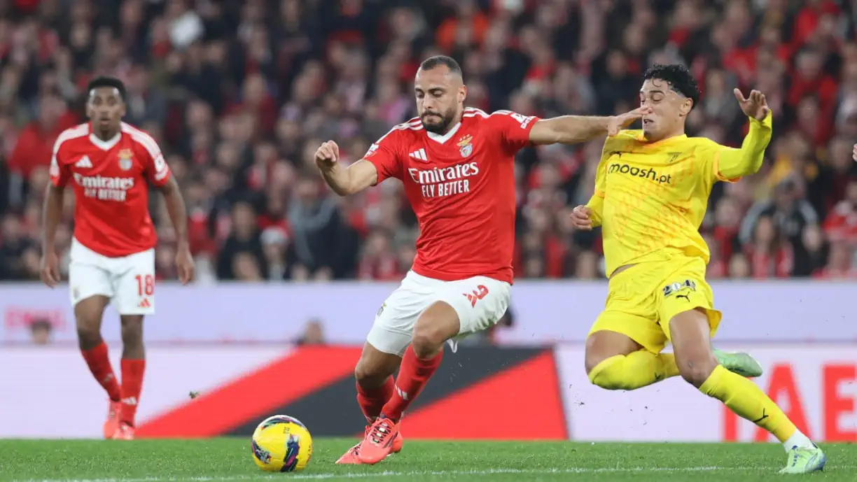 Camisola 9 apontou o golo do Benfica frente ao Braga