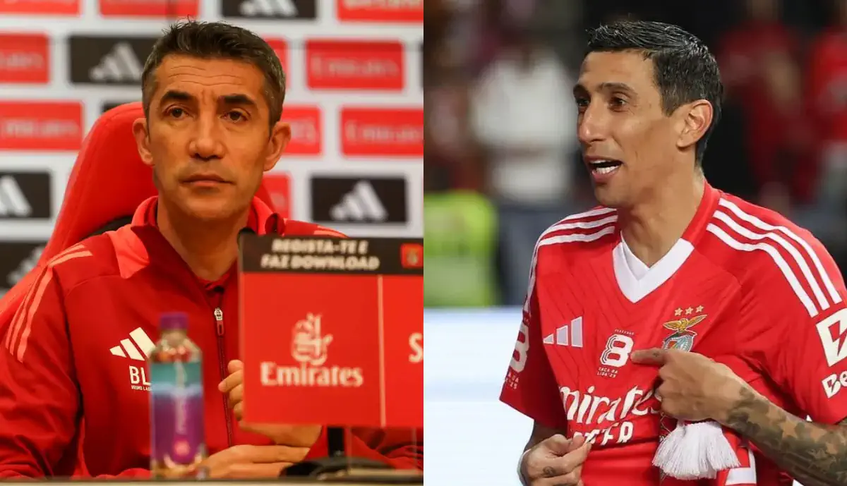 Bruno Lage esclarece estado de Di María antes do Benfica - Barcelona