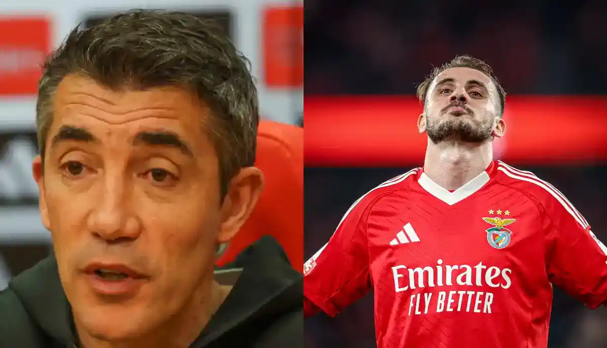 Antes do Benfica - Famalicão, Bruno Lage reage às críticas a Akturkoglu