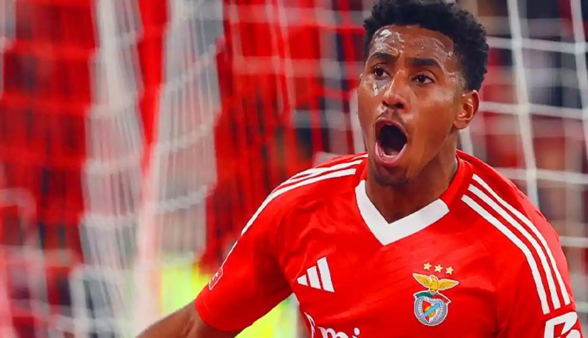 Leandro Barreiro alcançou o primeiro hat-trick na carreira e com a camisola do Benfica