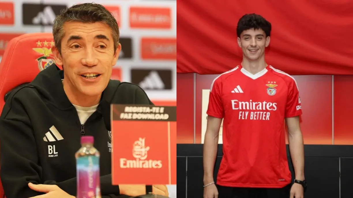 Bruno Lage atualiza estado de Manu Silva no Benfica: "Está..."