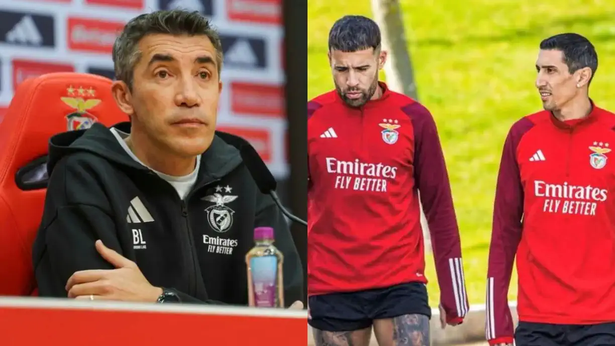 Palavras de Di María e Otamendi? Lage põe fim à polémica no Benfica: "Falei..."