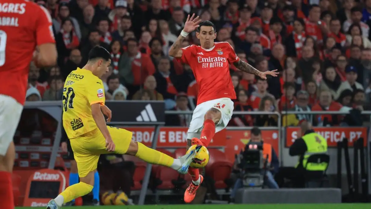 Simulação de Di María no Benfica - Braga? Especialista atira: "Contacto com..."