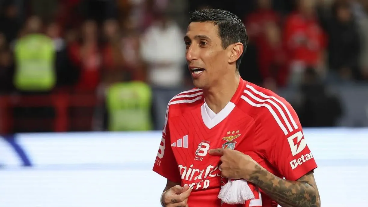 Longe dos relvados, Di Maria dá que falar no Benfica - Boavista