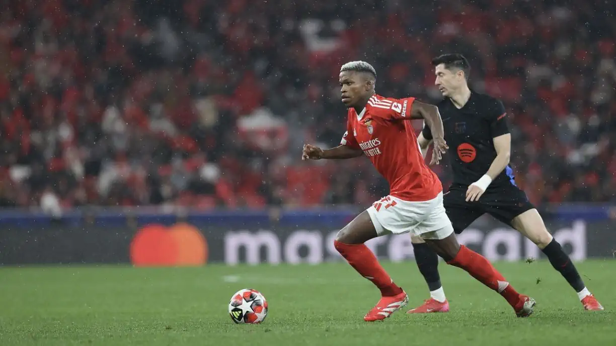 No final do encontro entre Benfica e Barcelona, Florentino garantiu que a equipa deu tudo em campo