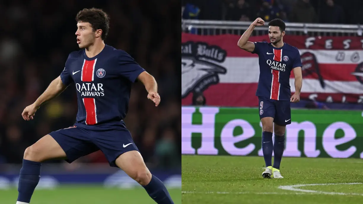 Ex Benfica: João Neves e Gonçalo Ramos festejam título após PSG - Monaco