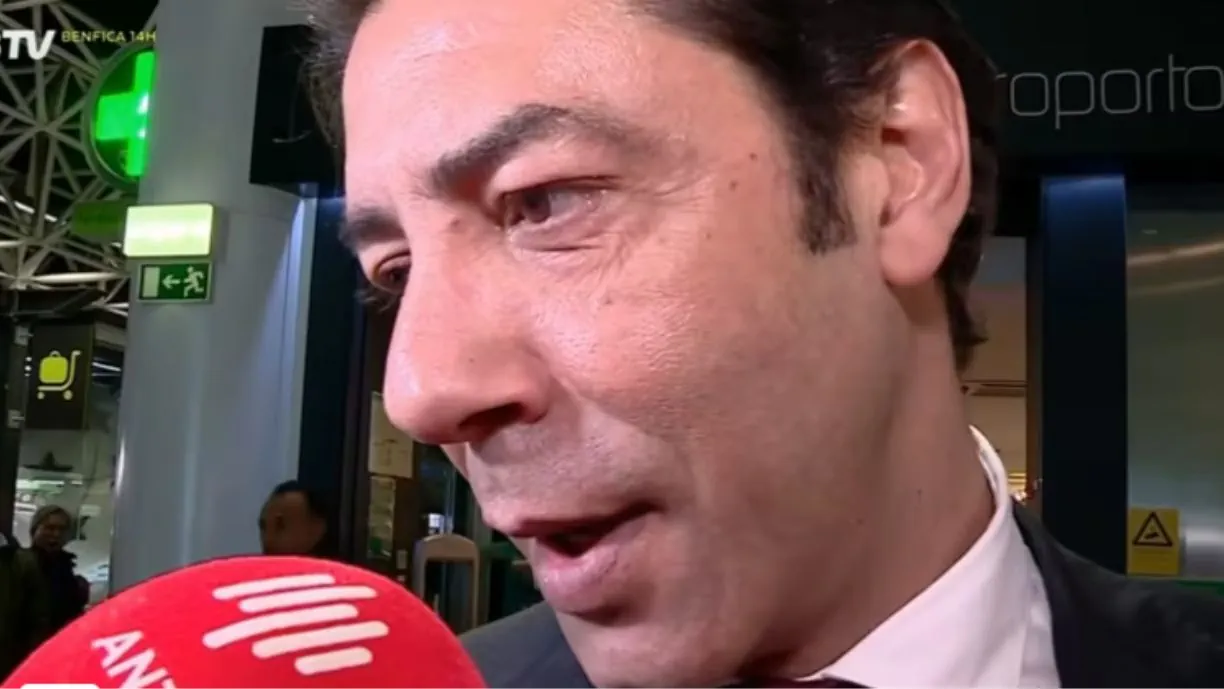 Áudio polémico? Rui Costa promete "esclarecimento" depois da Juventus - Benfica