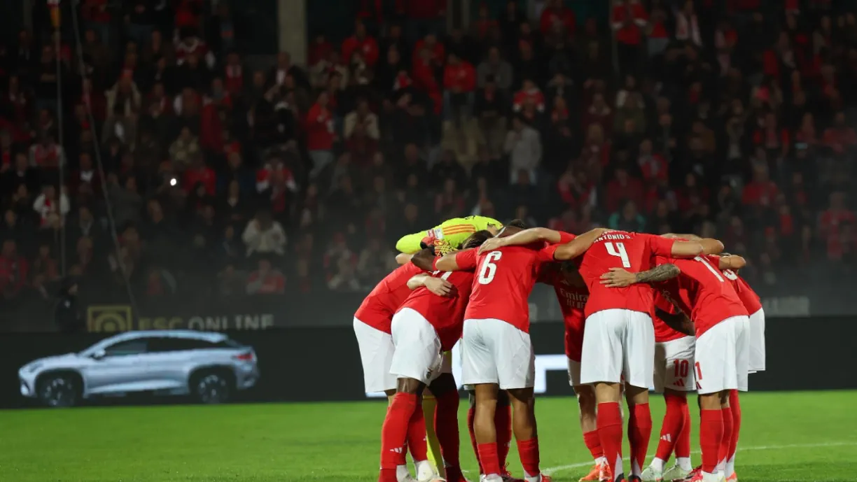 Futebolista do Benfica reagiu à derrota com Casa Pia