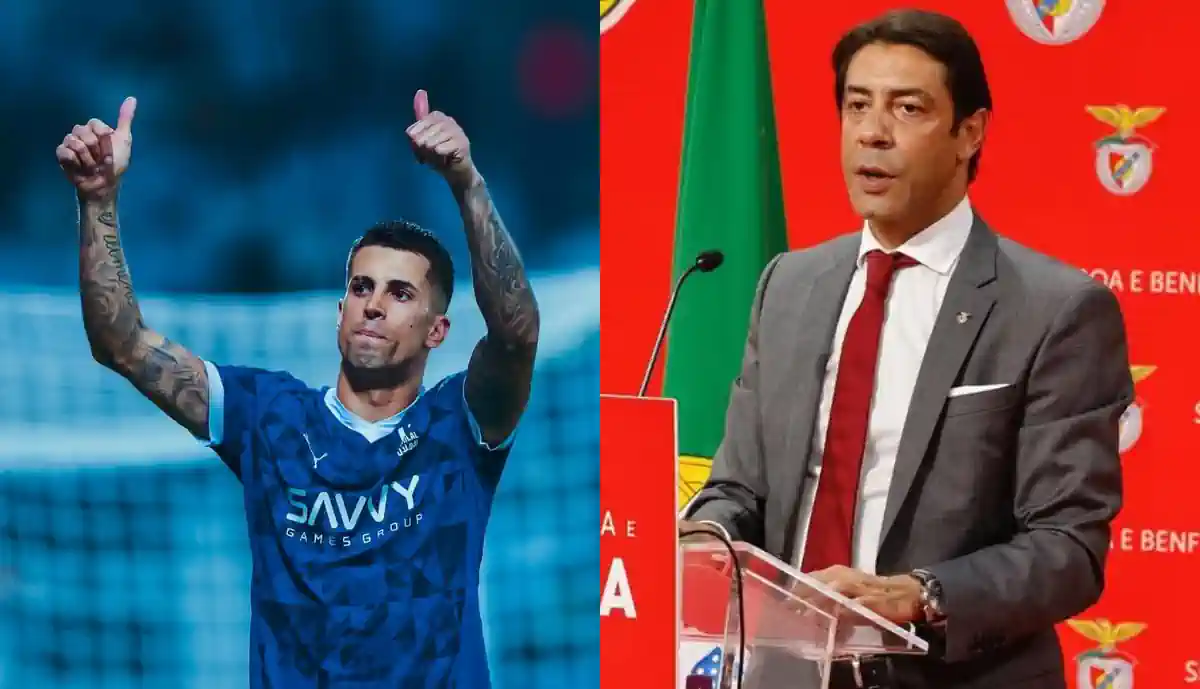 João Cancelo 'aprovou' reforço do Benfica, que foi um investimento de milhões do Presidente, Rui Costa