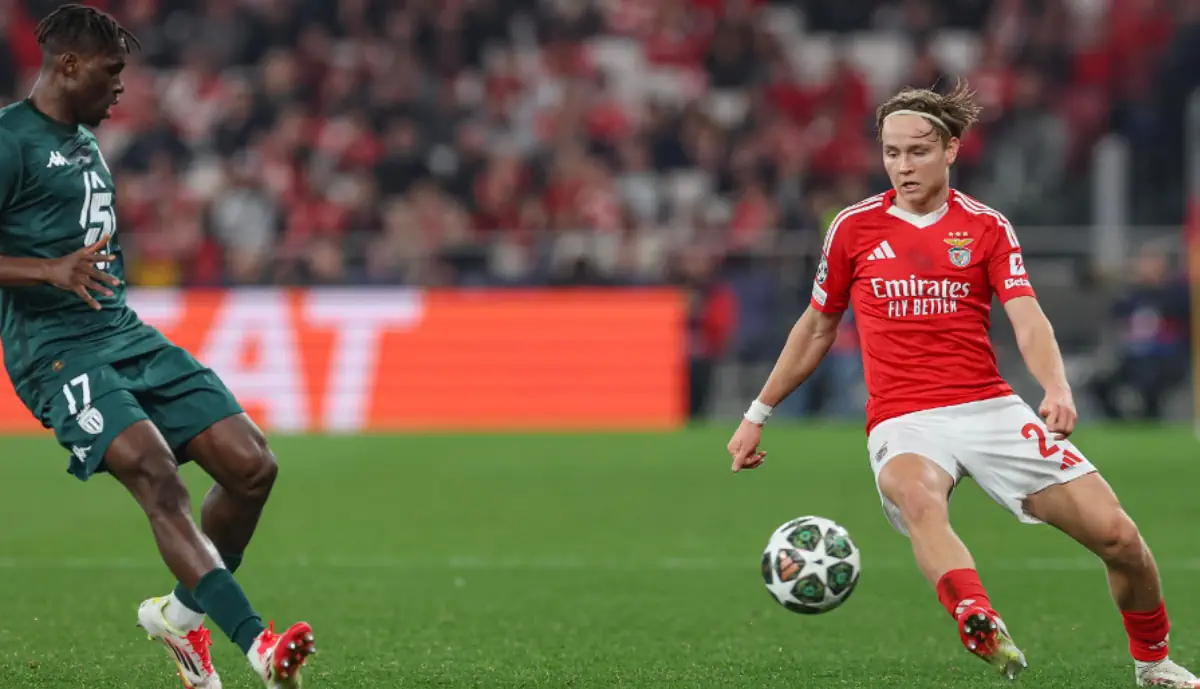 A Caminho Do Benfica Schjelderup N o Brilha Com A Noruega 