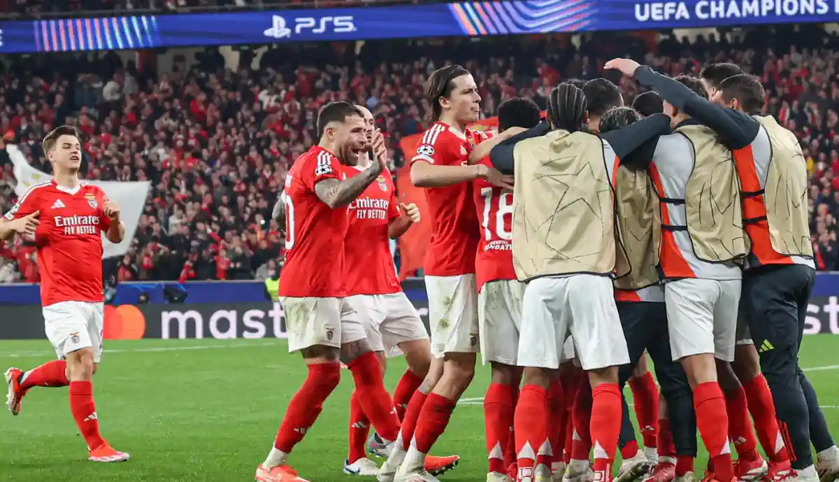 Peça-chave do Benfica tem mira apontada a marca na Liga dos Campeões