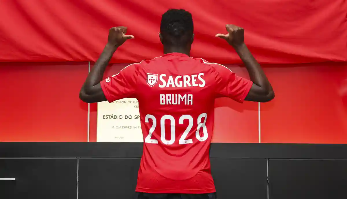 Bruma foi o terceiro reforço a chegar ao Benfica no mercado de inverno e já reagiu à transferência para a Catedral