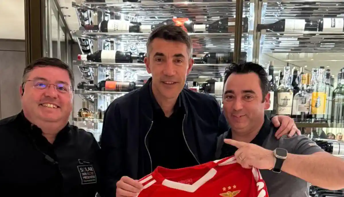 Bruno Lage marcou presença em restaurante famoso em Lisboa e deixou um presente especial aos donos do negócio 