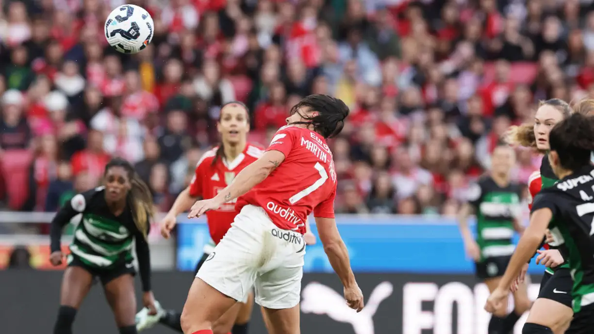 Inspiradoras do Benfica empataram este sábado, 1 de fevereiro, com o Sporting, no Estádio da Luz, na 20.ª jornada do Campeonato Nacional