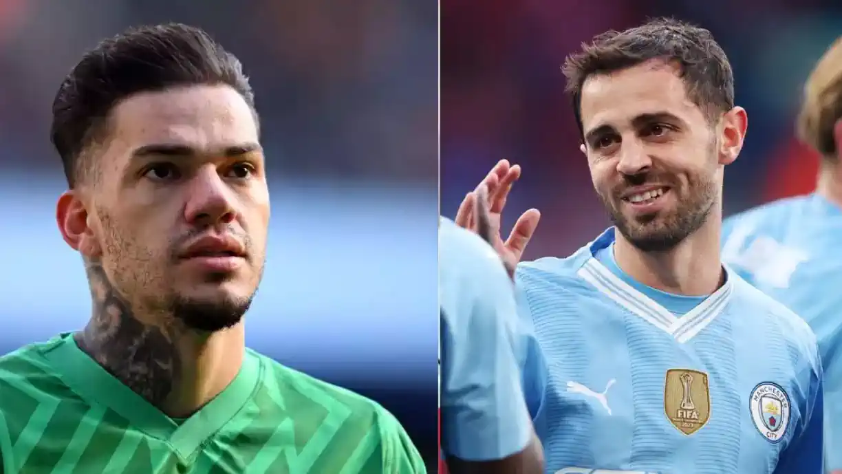 Ederson Moraes e Bernardo Silva já demonstraram vontade de representar o Sport Lisboa e Benfica no futuro