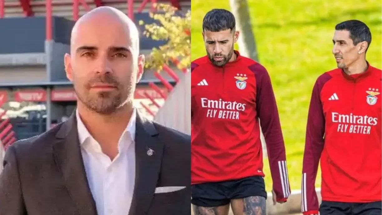 Di María e Otamendi termina o vínculo com o Benfica no final da presente temporada . João Diogo Manteigas  acabou por dar a sua opinião sobre o tema