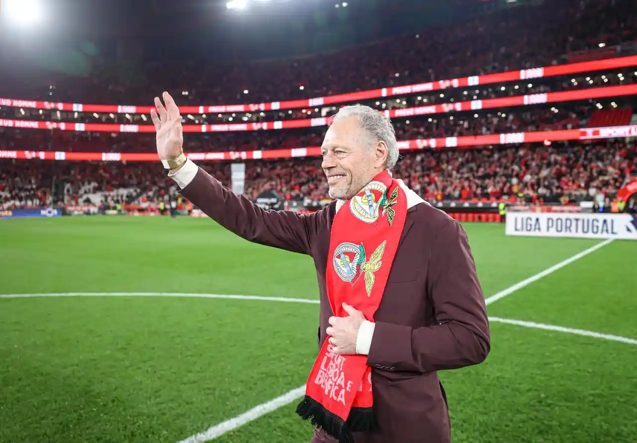 Em visita especial ao Benfica, Preud’homme reencontrou ‘velho conhecido’