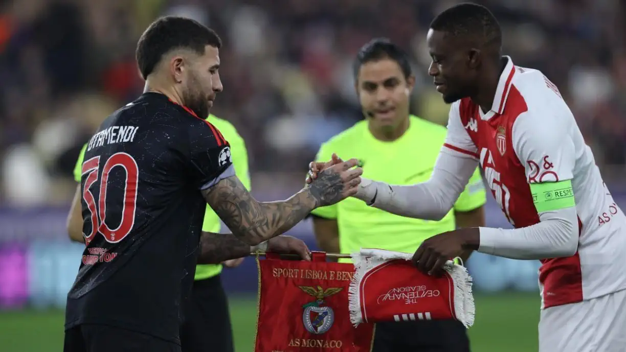 O Benfica, ontem, conquistou mais um recorde para o seu livro ao vencer a formação monegasca por uma bola a zero