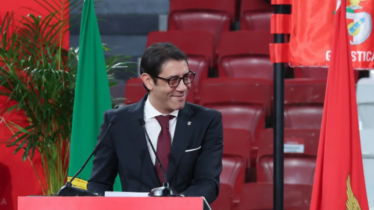 Rui Costa, Presidente do Sport Lisboa e Benfica, abriu a sessão solene que se realizou este sábado, 22 de fevereiro