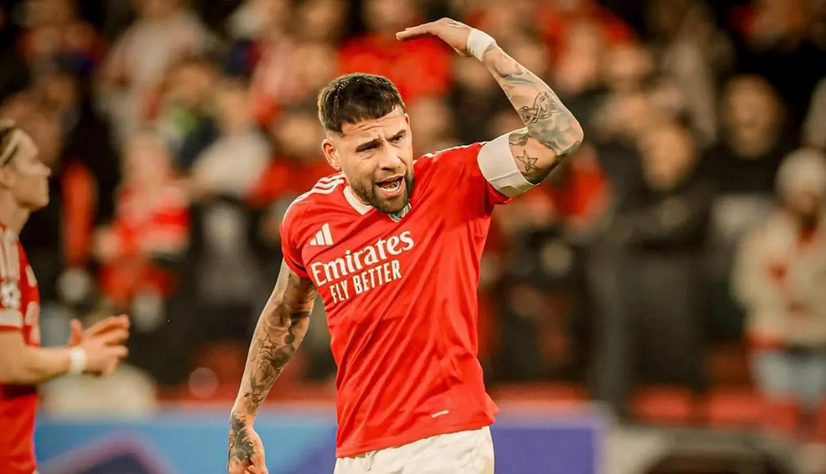 Nicolás Otamendi, futebolista que tem sido aposta de Bruno Lage esta temporada, está em final de contrato com o Benfica