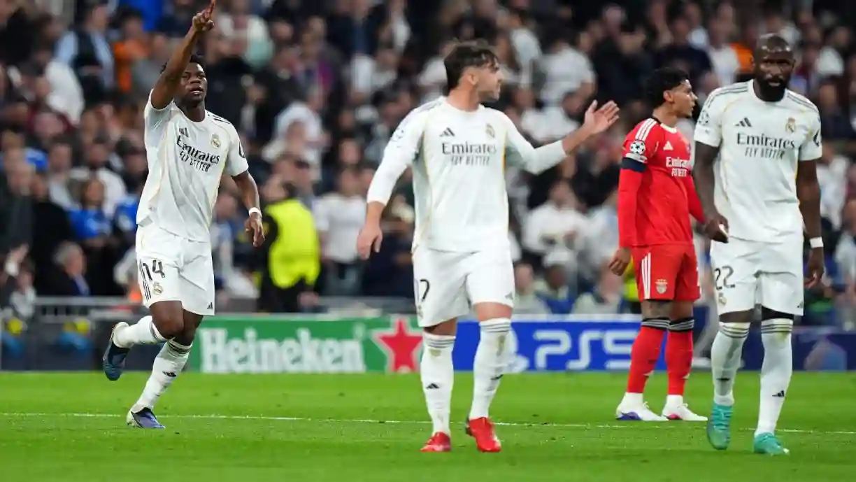 No final da partida, onde o Real Madrid venceu, a estrela dos merengues comentou a ausência de Prestianni no Benfica