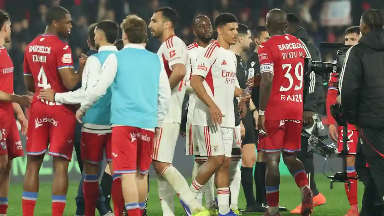 Liga Portugal colocou resultado errado do encontro entre Gil Vicente e Benfica no seu site, e já corrigiu o equívoco