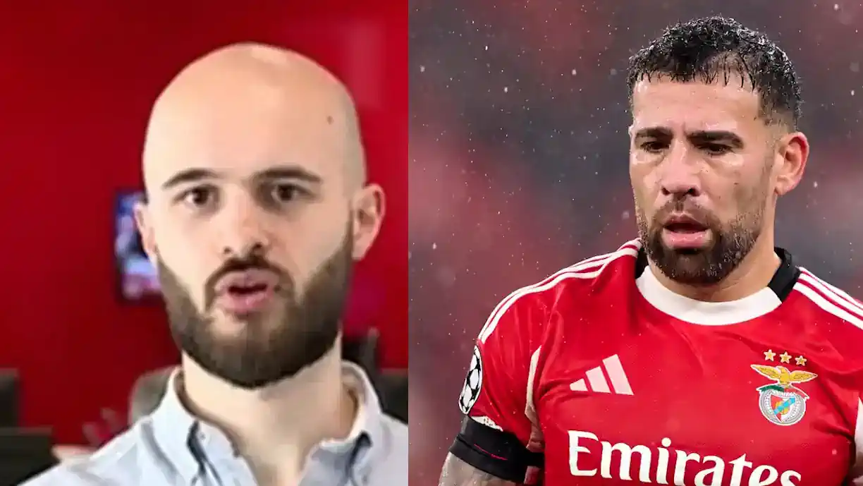 Rafael Soares impiedoso sobre Otamendi: "Saída do Benfica chega com um atraso de um ano"