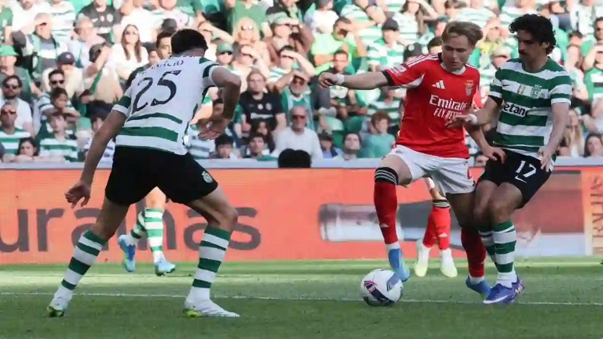 Pilar do Benfica rendido ao talento de Andreas Schjelderup: "Ele está num bom momento"
