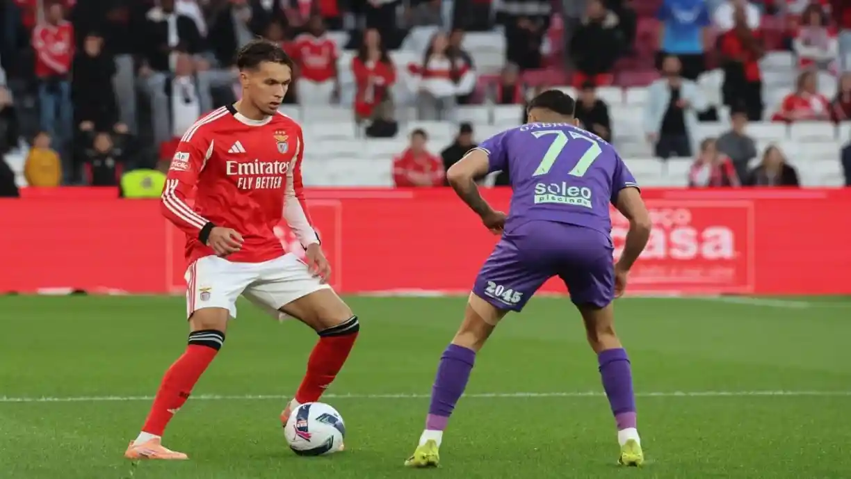 A partida entre o Benfica e o Braga ficou marcada por lances polémicos e especialistas deixam alerta sobre Amar Dedic. Fotografia: SL Benfica