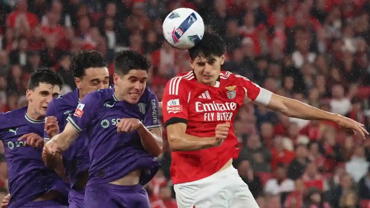 António Silva confirma impacto negativo do primeiro golo do Braga no Estádio da Luz contra o Benfica. Fotografia de SL Benfica