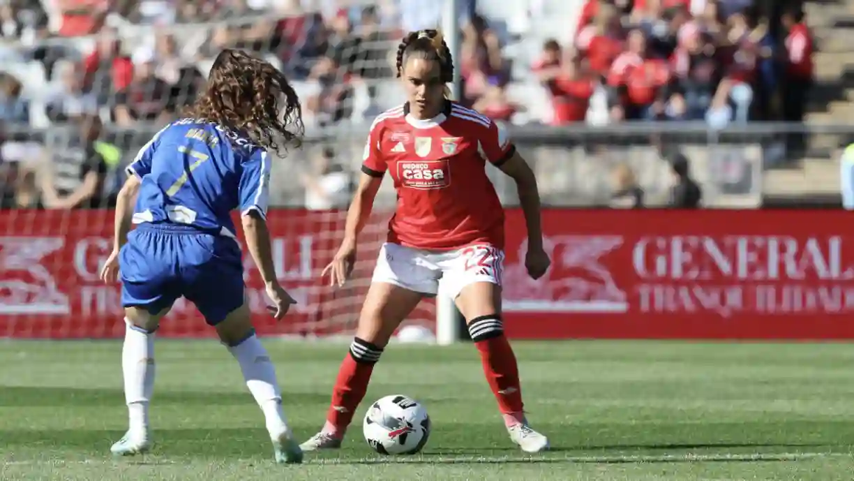 A final da Taça de Portugal contou com um clássico entre Benfica e Porto, com as inspiradoras a fazerem a festa. Fotografia: SL Benfica