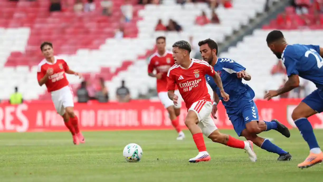 Benfica goleia Belenenses por 5-1, num jogo particular disputado no Estádio da Luz, esta sexta-feira, dia 24 de julho
