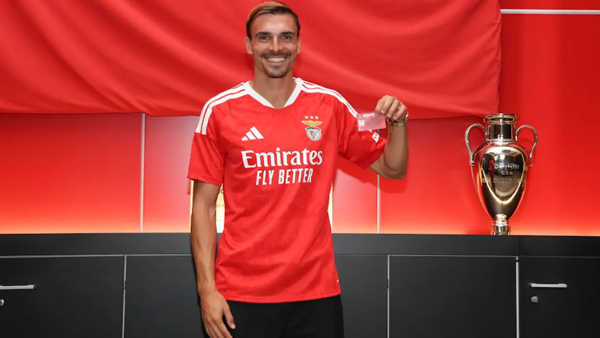 João Palhinha já foi anunciado como reforço da equipa do Benfica e deixou as primeiras palavras aos meios do Clube