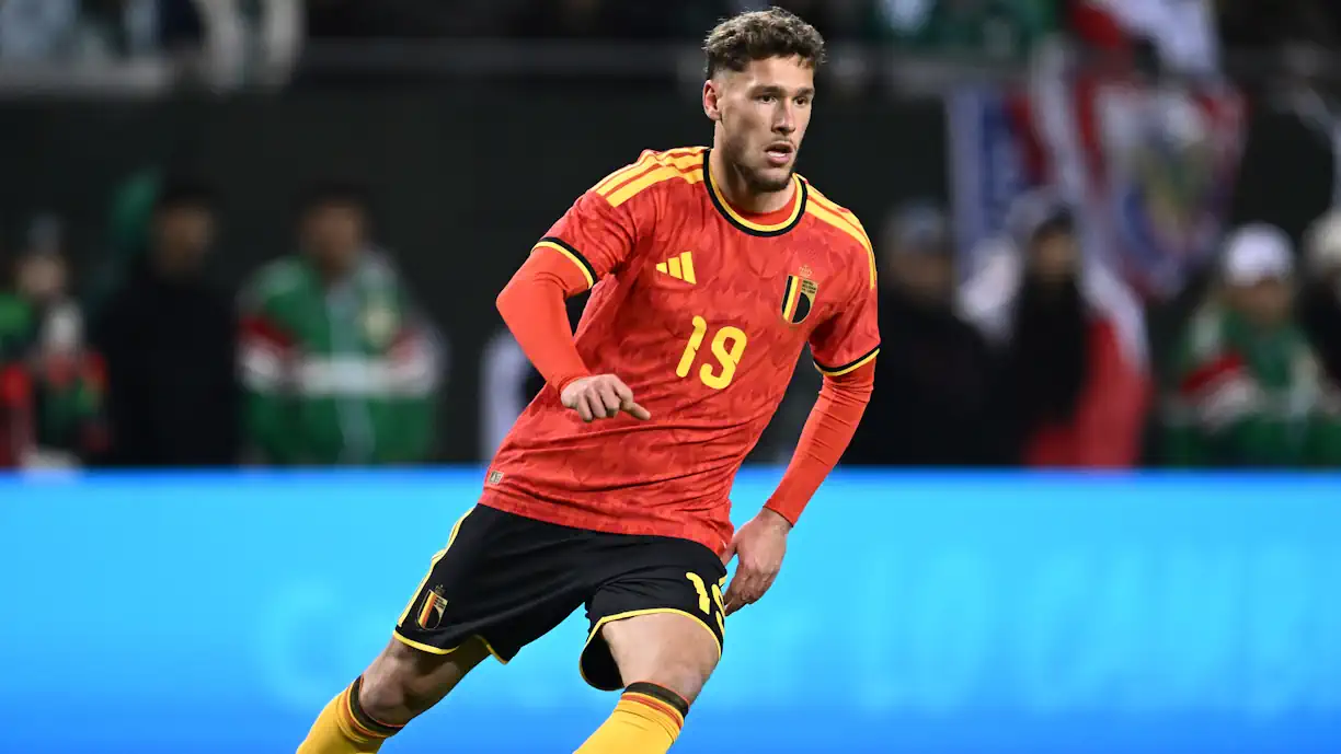 Lucas Stassin, avançado do Saint-Étienne , de 21 anos, é falado como o possível sucessor de Franjo Ivanovic no Benfica