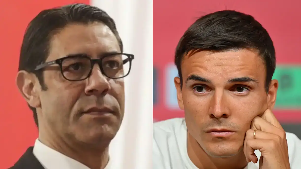 Exclusivo Glorioso 1904 - Rui Costa, Presidente do Benfica, está cada vez mais desagradado com o arrastar das negociações por João Palhinha