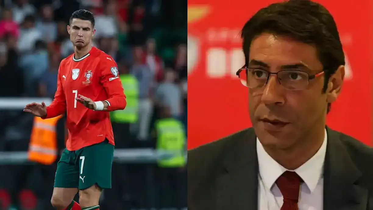 Cristiano Ronaldo, antes do encontro entre Portugal - País de Gales, comentou a decisão de Rui Costa de impedir que a Seleção jogue no estádio do Benfica