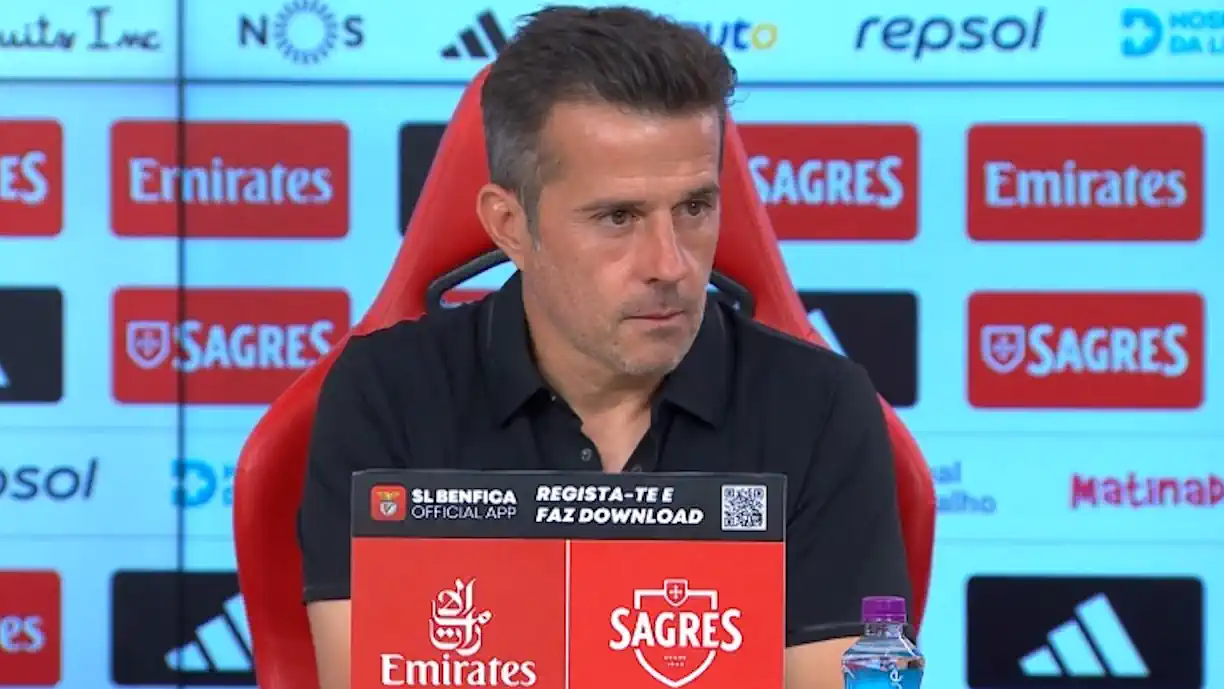 Prestianni à solta, Echeverri e Palhinha: Tudo o que disse Marco Silva após Benfica - Gil Vicente
