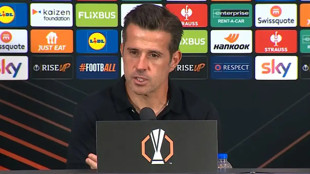 9 jogadores "novos" em campo, ambições na Liga Europa e clássico no domingo ; Tudo o que disse Marco Silva depois do Milan - Benfica