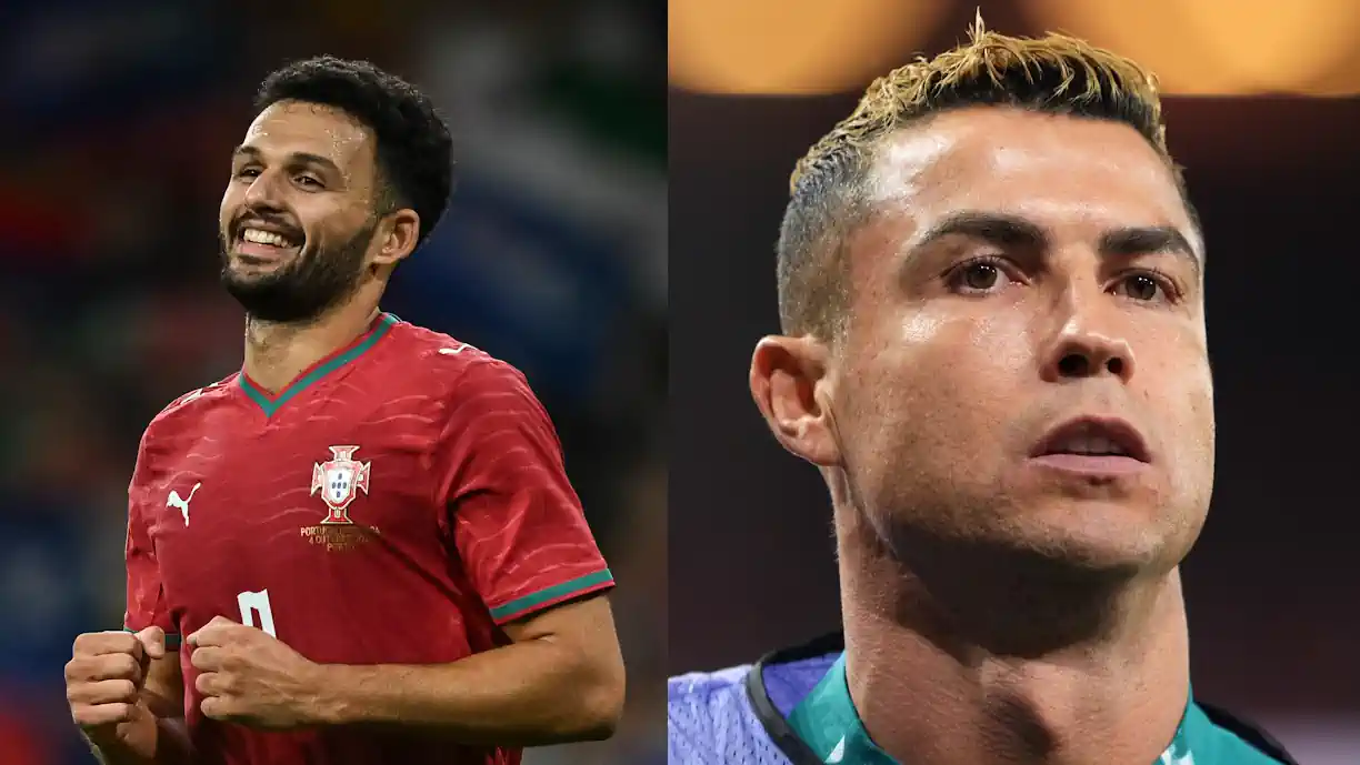 Gonçalo Ramos acabou envolvido na polémica que tem marcado a Seleção Nacional; Ex Benfica mandou boca a Cristiano Ronaldo