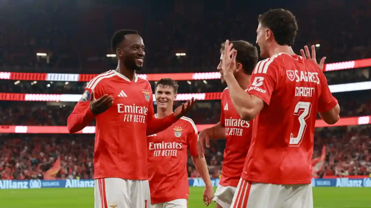Lukebakio admite dificuldades no Benfica, mas está satisfeito com desempenho recente com a camisola encarnada. Fotografia de Benfica