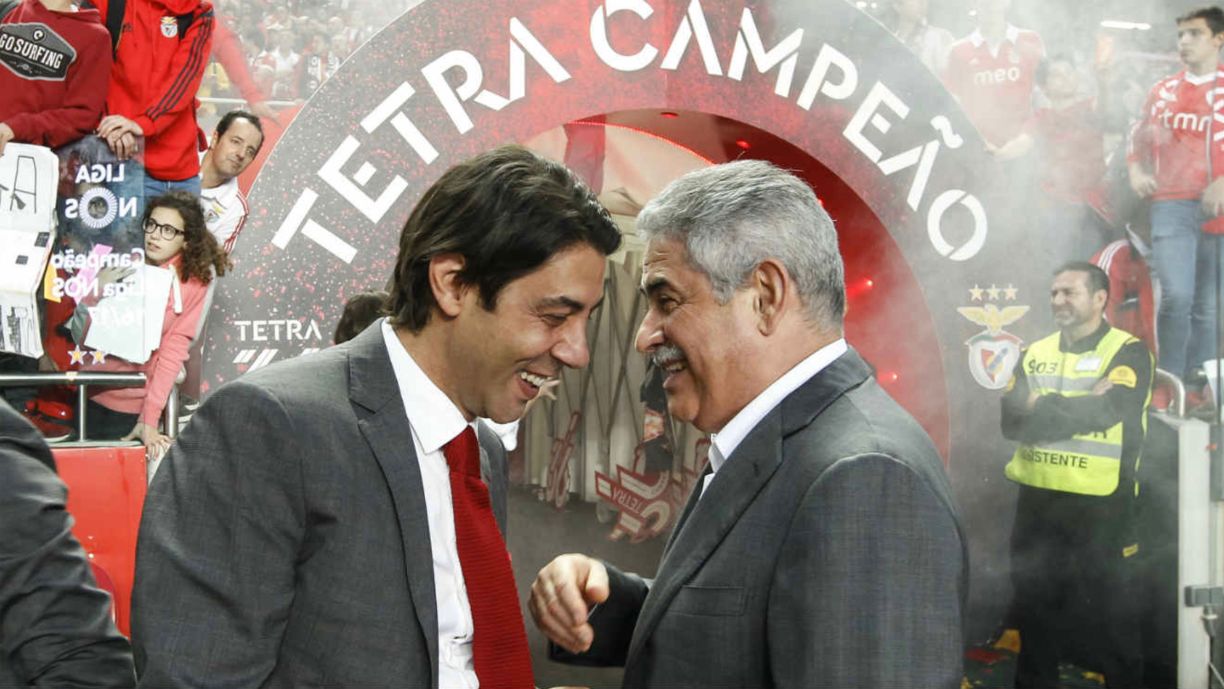  Benfica é rei do mercado, mas Luís Filipe Vieira e Rui Costa pagam títulos a 'peso de ouro'